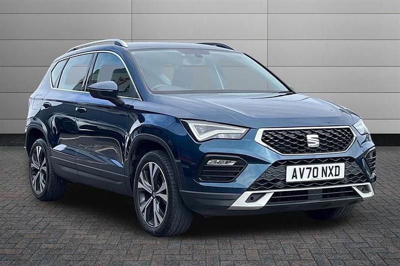 Used Seat Ateca SE Technology 150 HP (110 kW) 2020 Lava blue SUV