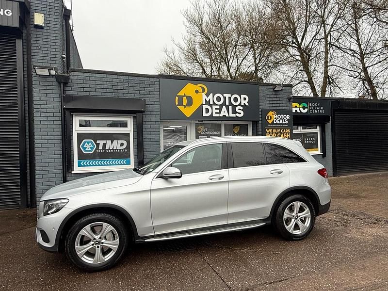 Used Mercedes GLC220 2018 Silver Estate