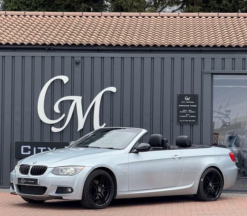 Blue Used 2012 BMW 320 Cabriolet Sport Line Cabriolet | £3,990 (Super price) - Image 1/4