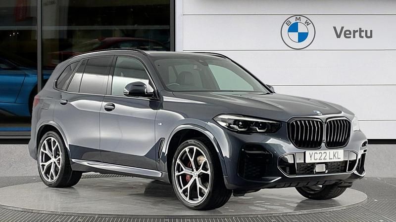 Grey Used 2022 BMW X5 M Sport SUV | £41,879 (Super price) - Image 1/4