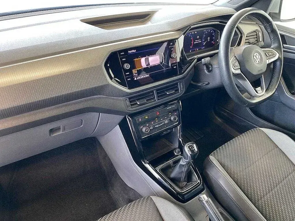 Used VW T-Cross R-line 115 HP (84 kW) 2020 Silver SUV