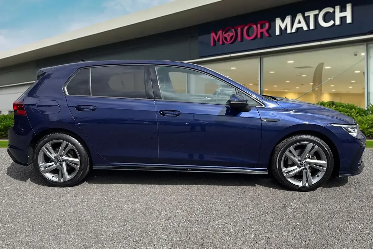Used VW Golf VII R-line 2020 Blue Hatchback