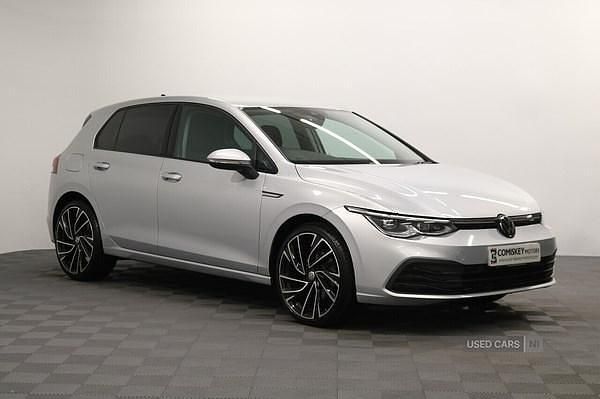 Used VW Golf VIII Style 150 HP (110 kW) 2022 Silver Hatchback