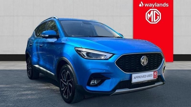Blue Used 2023 MG ZS Exclusive Sedan | £13,841 (Fair price) - Image 1/4