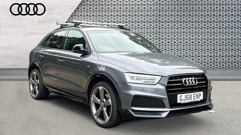 Grey Used 2018 Audi Q3 Black Edition SUV | £20,394 (Good price) - Image 1/4