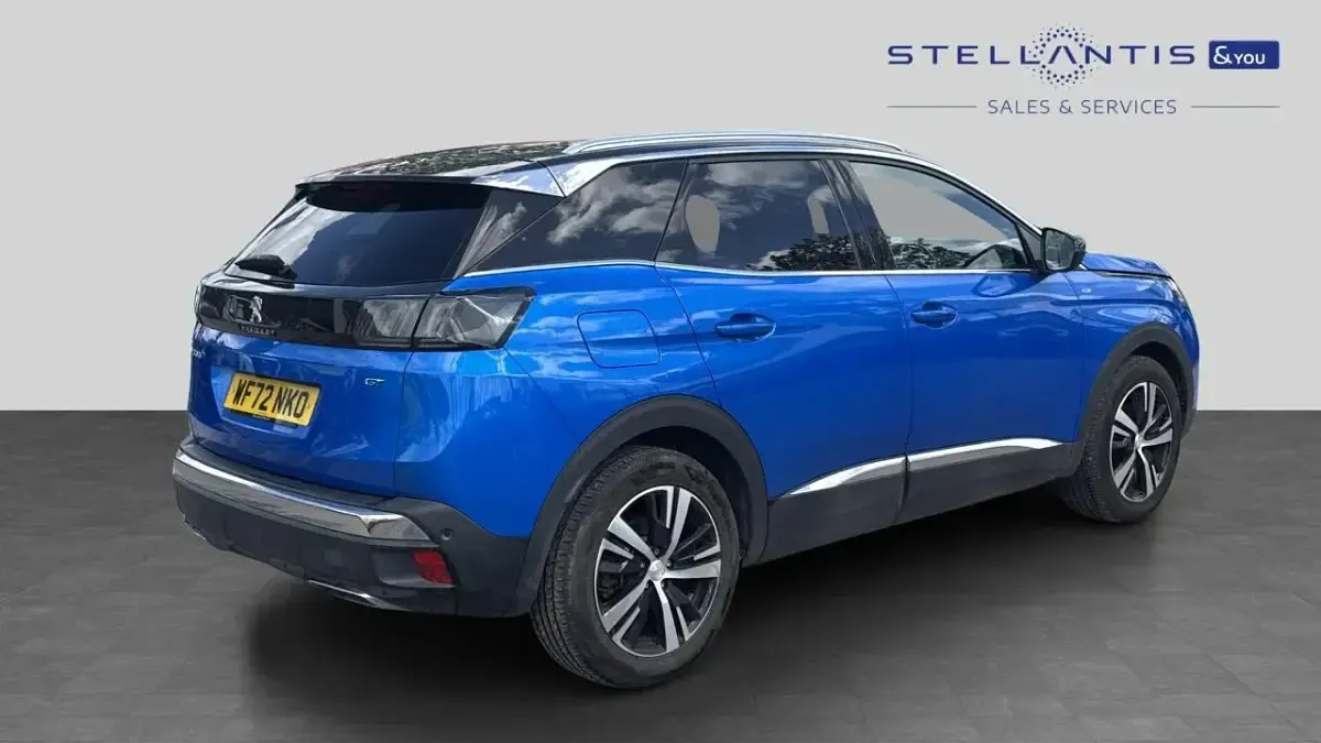 Used Peugeot 3008 GT 129 HP (94 kW) 2022 Blue SUV