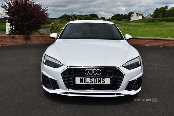 Used Audi A5 S-Line 2022 White Coupe