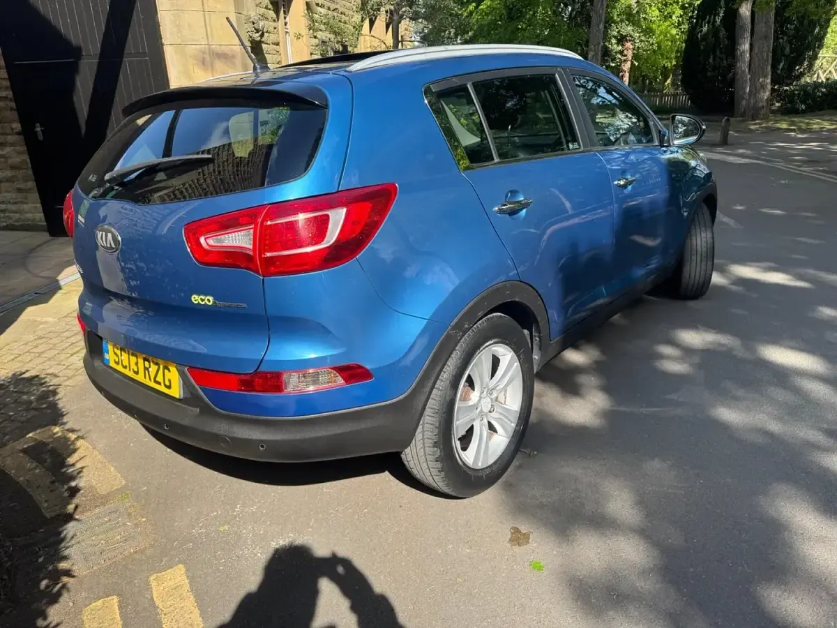 Used Kia Sportage 115 HP (84 kW) 2013 Blue SUV