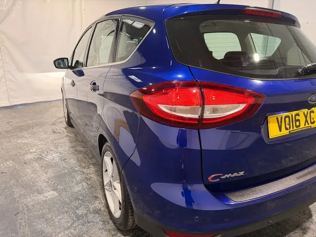 Used Ford C-MAX Titanium X 125 HP (91 kW) 2016 Blue MPV