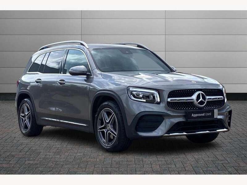 Mountain grey Used 2021 Mercedes GLB200 AMG line SUV | £25,950 (Fair price) - Image 1/4