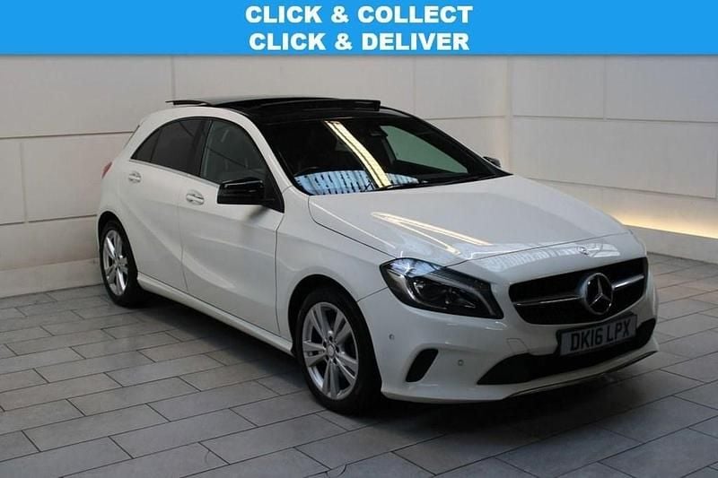 White Used 2016 Mercedes A200 Premium Plus Hatchback | £12,450 (Fair price) - Image 1/3