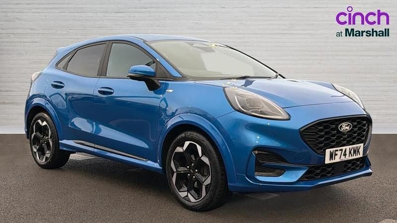 Blue Used 2024 Ford Puma ST-Line X SUV | £19,795 (Expensive) - Image 1/4