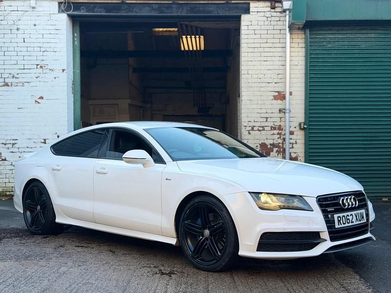 Used Audi A7 S-Line 2012 White Hatchback