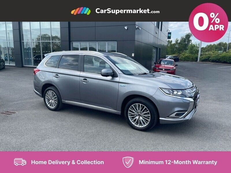 Grey Used 2020 Mitsubishi Outlander P-HEV SUV | £20,697 - Image 1/4