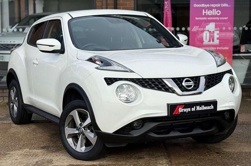 Used Nissan Juke Acenta 112 HP (82 kW) 2019 White SUV