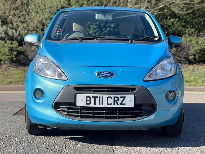 Used Ford Ka S 69 HP (50 kW) 2011 Blue Hatchback