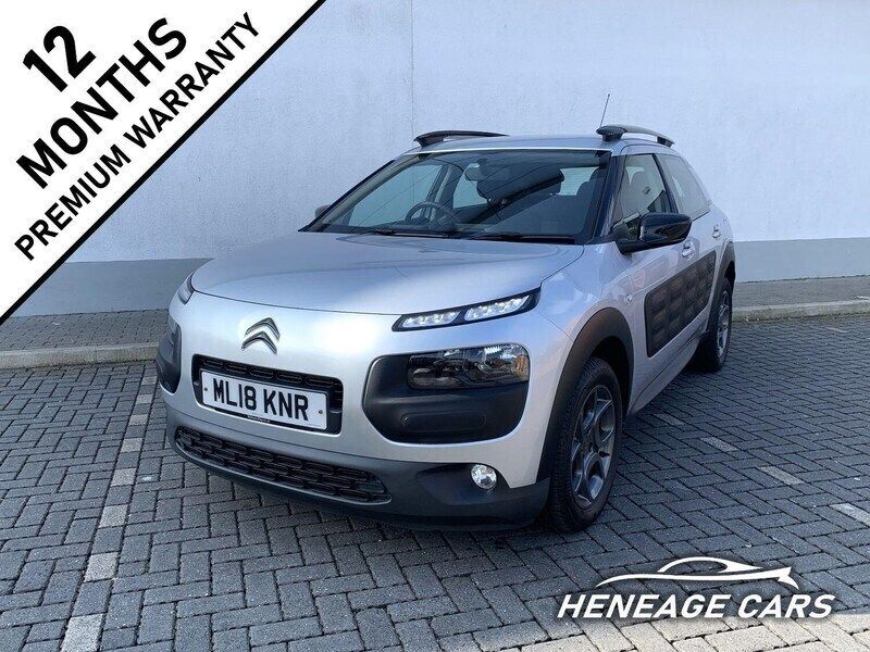 Silver Used 2018 Citroën C4 Cactus Feel Hatchback | £7,900 (Fair price) - Image 1/4