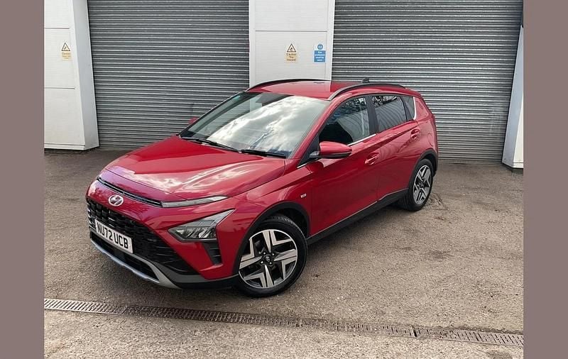 Usado Hyundai Bayon Premium 99 HP (72 kW) 2022 Vermelho SUV