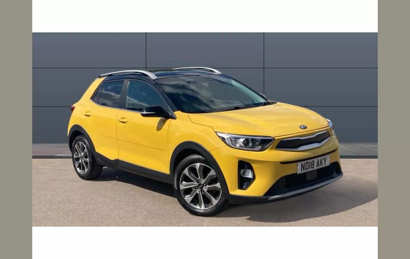 Yellow Used 2018 Kia Stonic First Edition SUV | £10,843 (Fair price) - Image 1/4