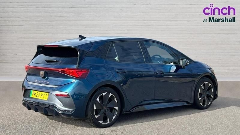Used Cupra Born e-Boost 169 kW (230 HP) 2022 Blue Hatchback