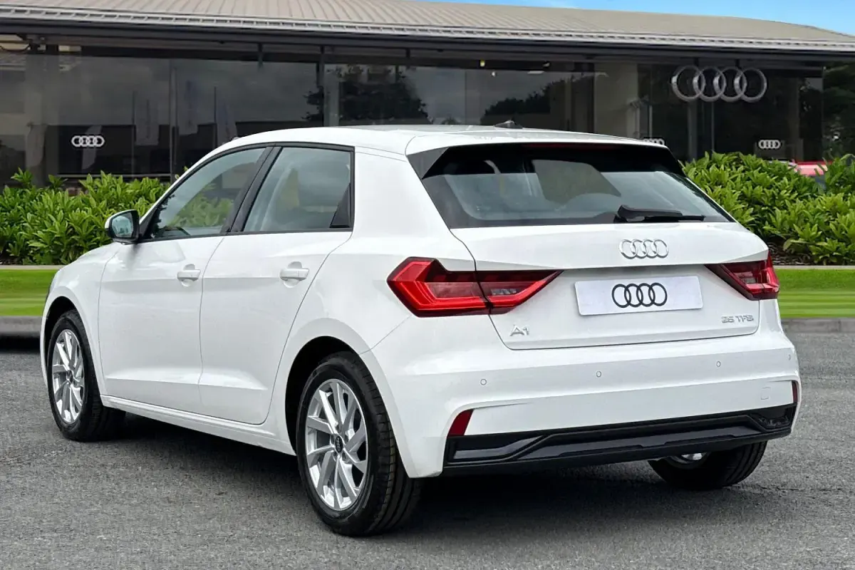 New Audi A1 Sportback Sport 2026 White Hatchback