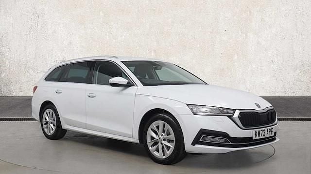 White Used 2023 Skoda Octavia SE L Estate | £26,993 - Image 1/3