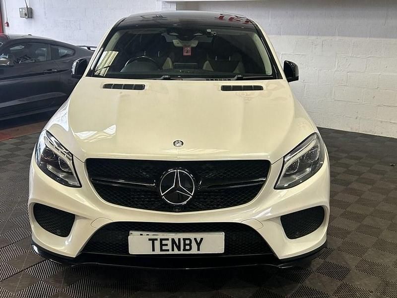 Used Mercedes GLE350 AMG line 2016 White Coupe