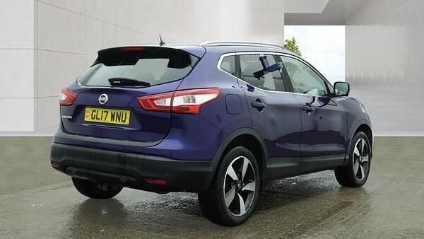 Used Nissan Qashqai N-Connecta 2017 Blue SUV