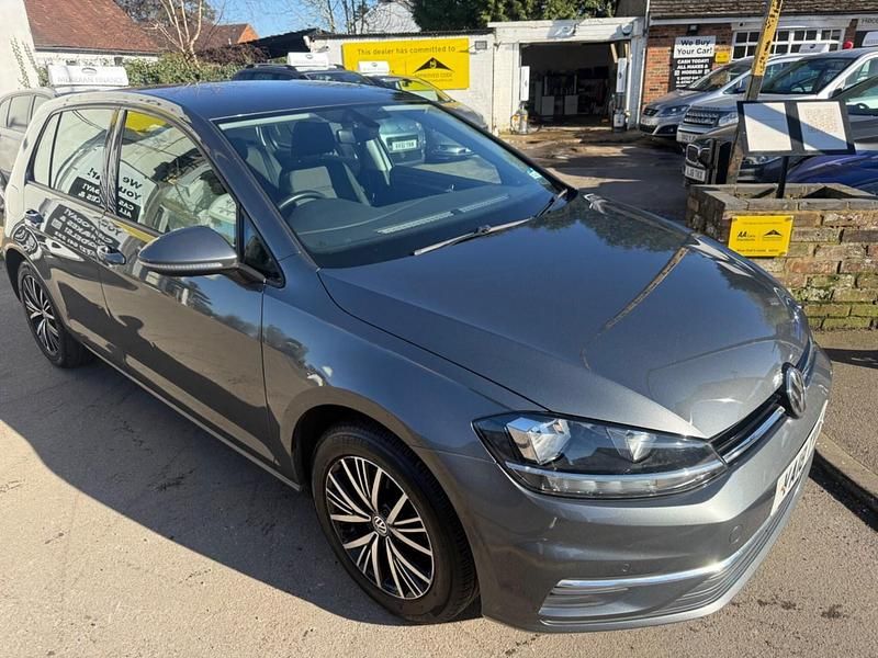 Used VW Golf VII SE 125 HP (91 kW) 2018 Grey Hatchback