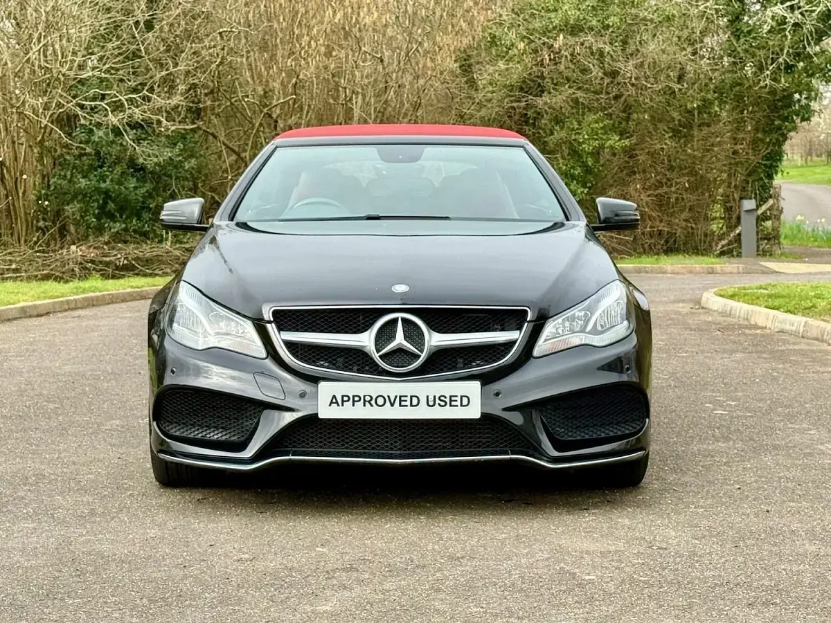 Used Mercedes E220 AMG 170 HP (125 kW) 2013 Black Cabriolet