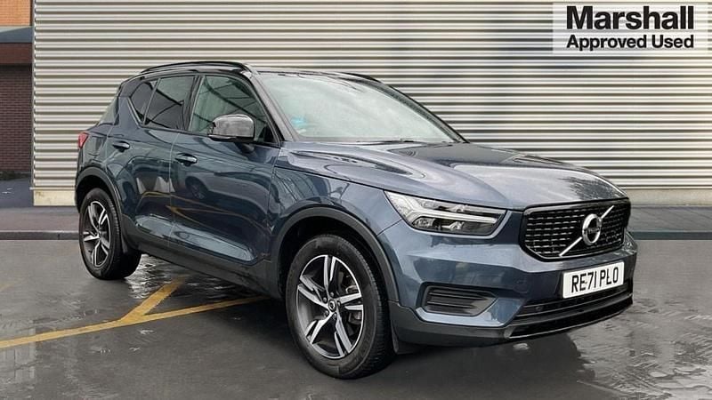 Blue Used 2021 Volvo XC40 R-Design SUV | £25,449 (Fair price) - Image 1/4