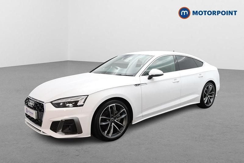 Used Audi A5 S-Line 190 HP (139 kW) 2022 White Coupe