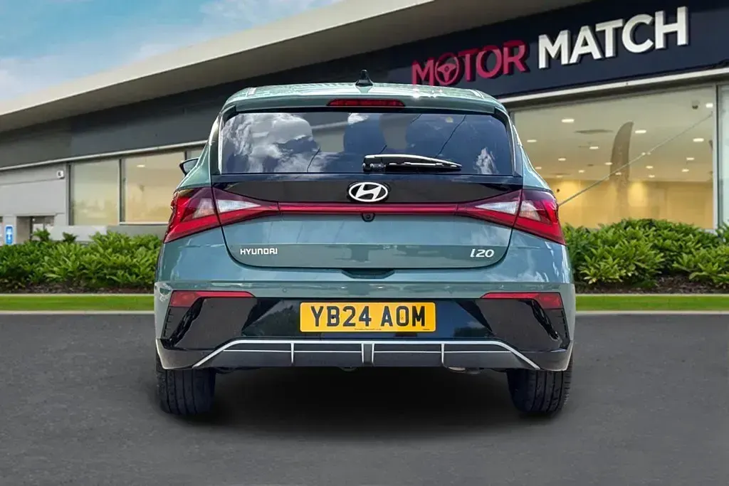 Used Hyundai i20 Premium 2024 Green Hatchback