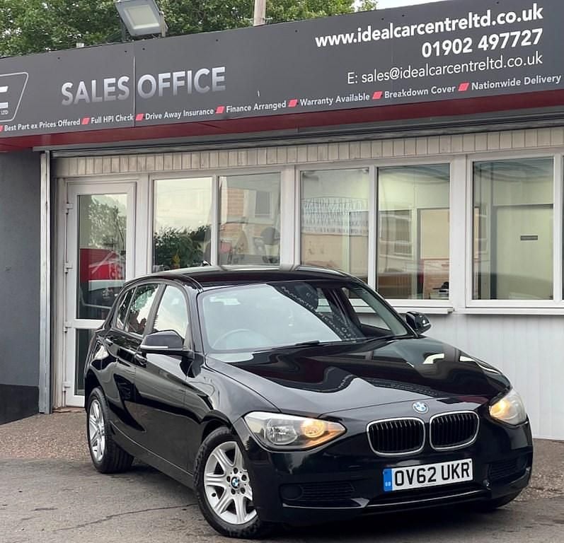 Black Used 2012 BMW 114 Comfort Edition Hatchback | £3,995 (Fair price) - Image 1/3
