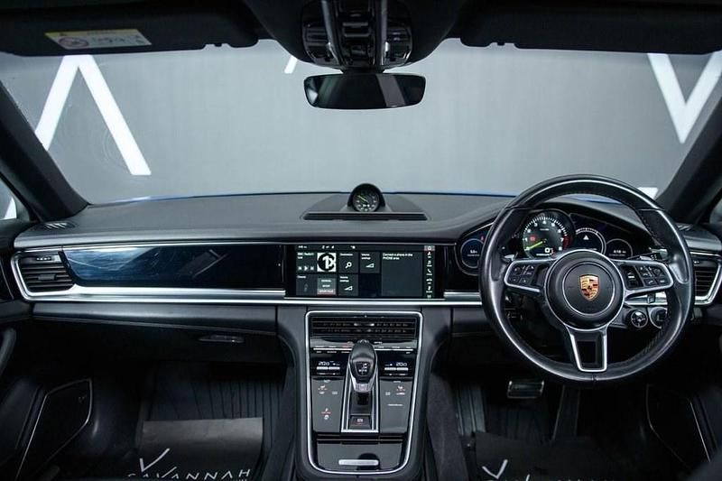 Used Porsche Panamera 2018 Blue Hatchback