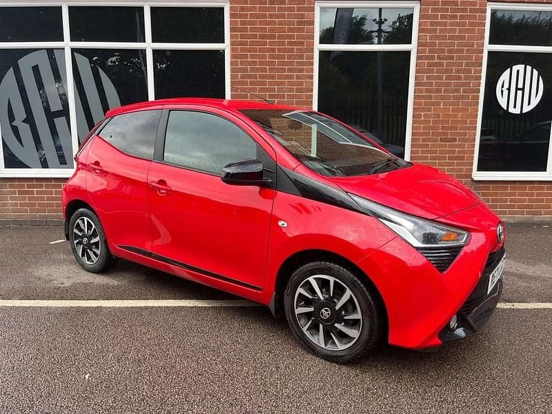Red Used 2021 Toyota Aygo Trend Hatchback | £8,650 (Good price) - Image 1/4