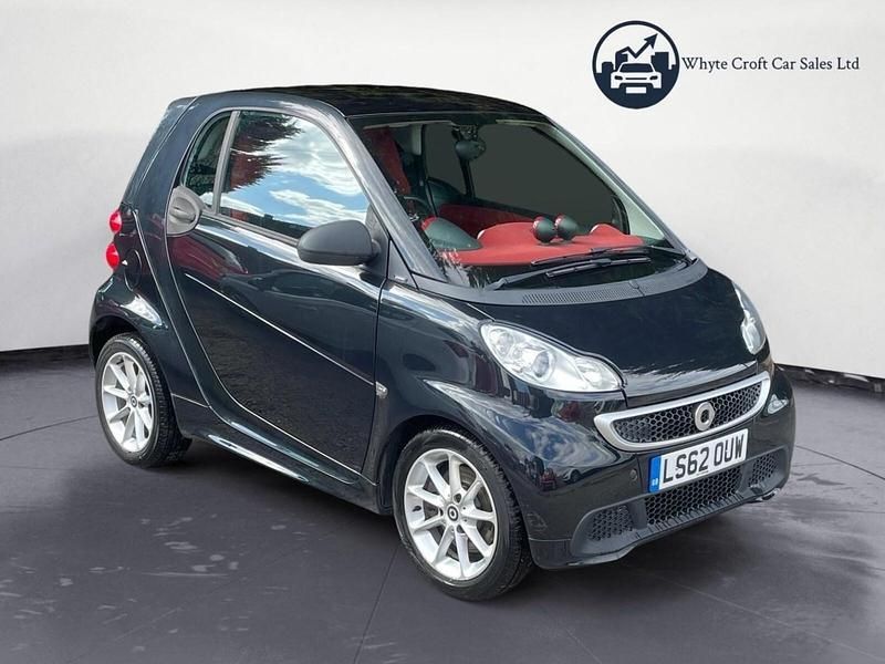 Black Used 2012 Smart ForTwo Coupé Passion Coupe | £4,495 (Fair price) - Image 1/3