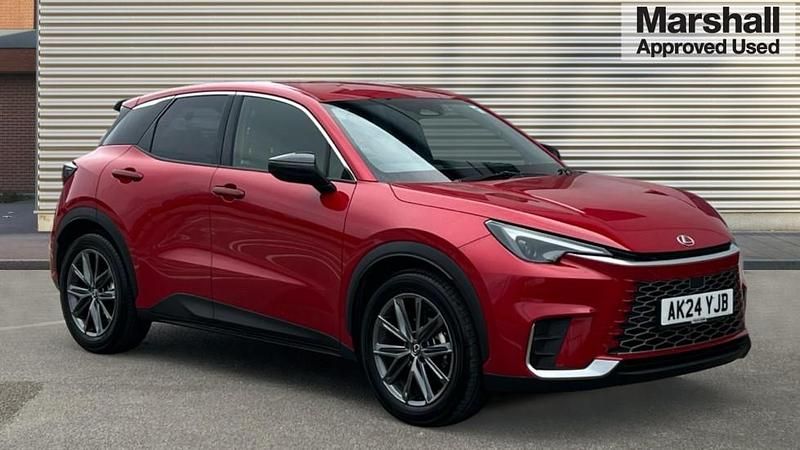 Red Used 2024 Lexus LBX SUV | £31,166 (Fair price) - Image 1/4