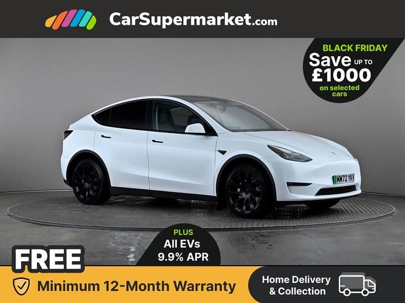 White Used 2022 Tesla Model Y Long Range AWD SUV | £21,487 (Fair price) - Image 1/3