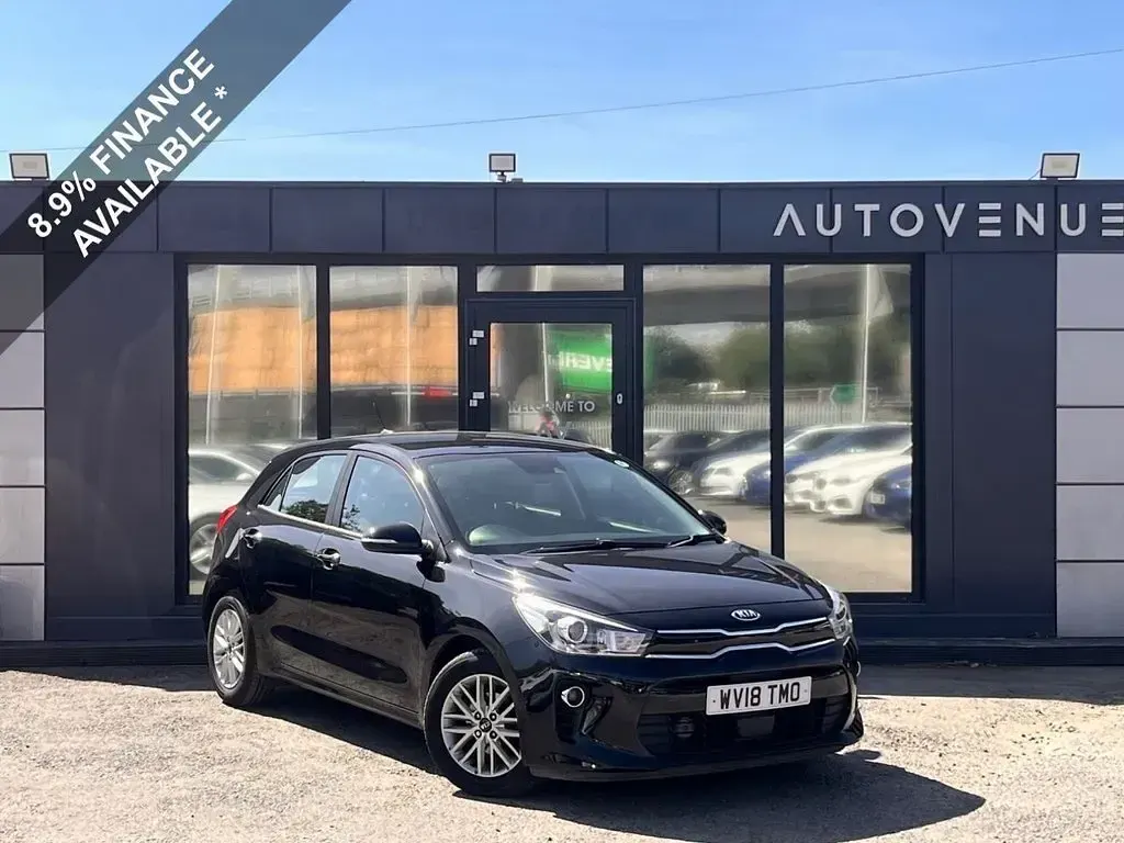 Used Kia Rio 83 HP (61 kW) 2018 Black Hatchback