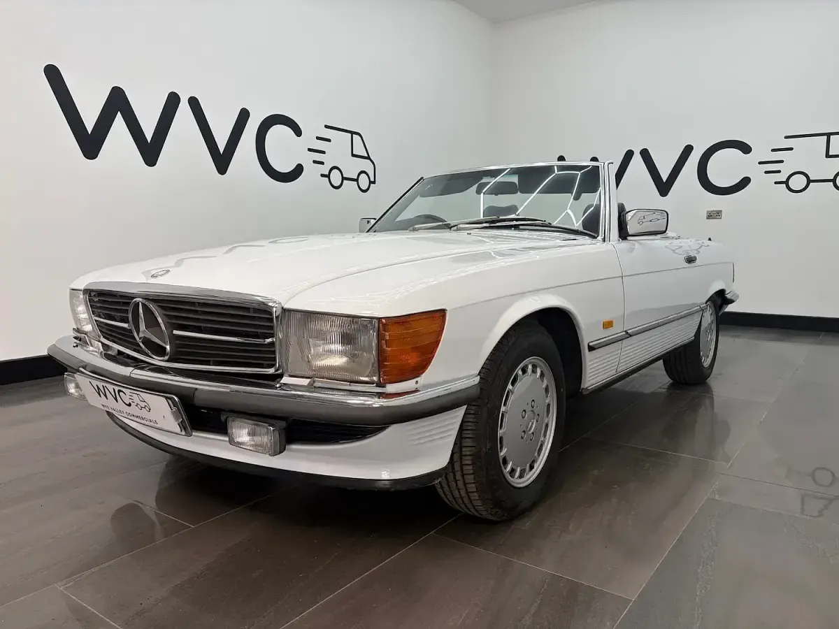 Used Mercedes SL420 218 HP (160 kW) 1987 White Cabriolet
