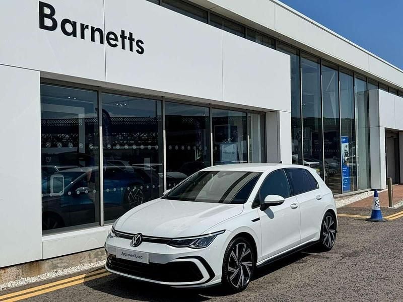 White Used 2023 VW Golf VIII R-line Hatchback | £21,999 (Fair price) - Image 1/4
