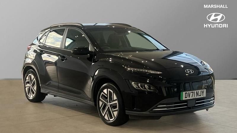 Black Used 2021 Hyundai Kona Premium SUV | £12,617 (Fair price) - Image 1/4