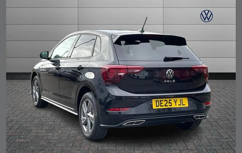 Used VW Polo R-line 115 HP (84 kW) 2025 Black Hatchback