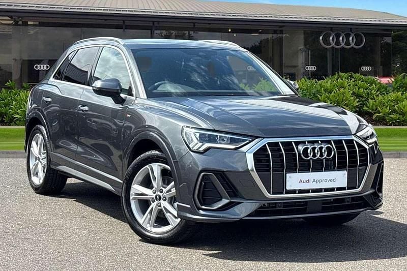 Grey Used 2025 Audi Q3 S-Line SUV | £32,990 (Fair price) - Image 1/4