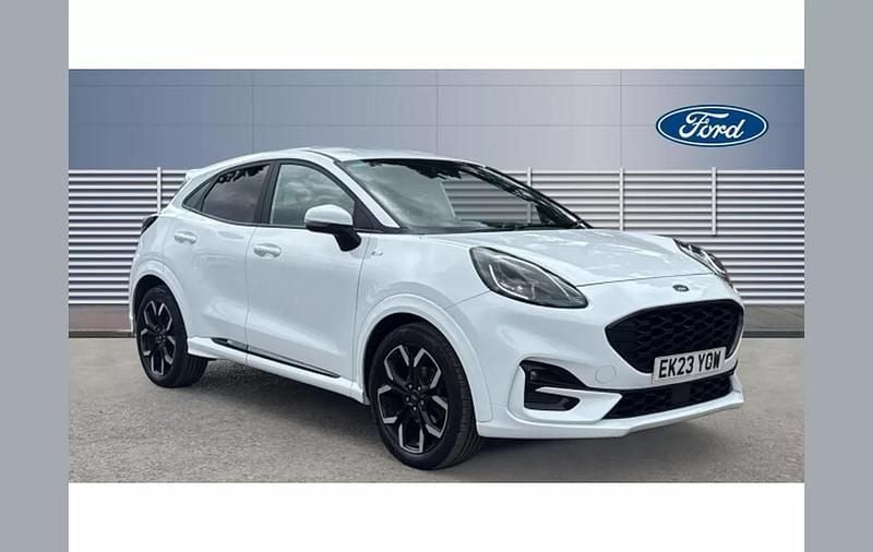 White Used 2023 Ford Puma ST-Line X SUV | £17,874 (Fair price) - Image 1/4