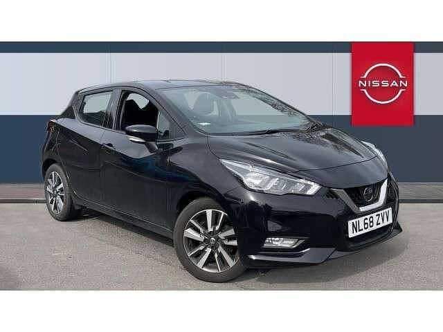 Black Used 2018 Nissan Micra Acenta Limited Edition Hatchback | £8,721 (Fair price) - Image 1/4