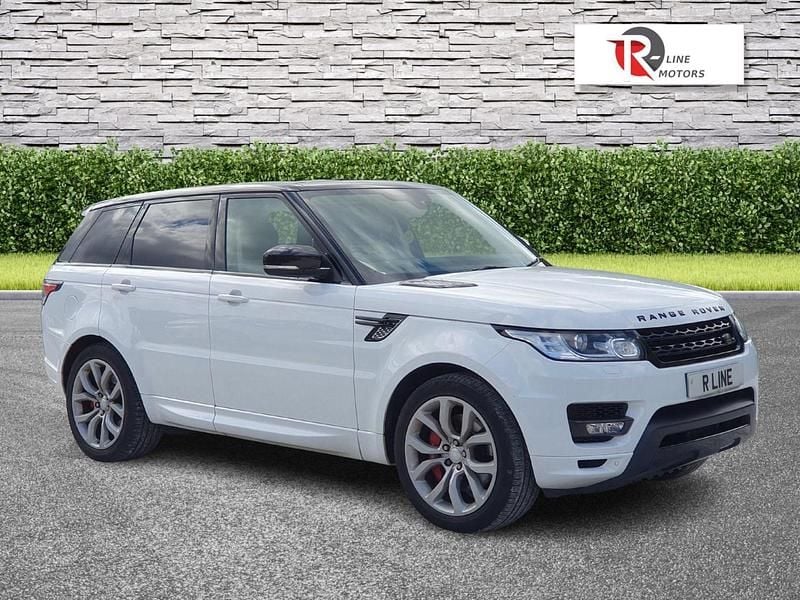 White Used 2013 Land Rover Range Rover Sport Autobiography Dynamic SUV | £12,795 (Fair price) - Image 1/3