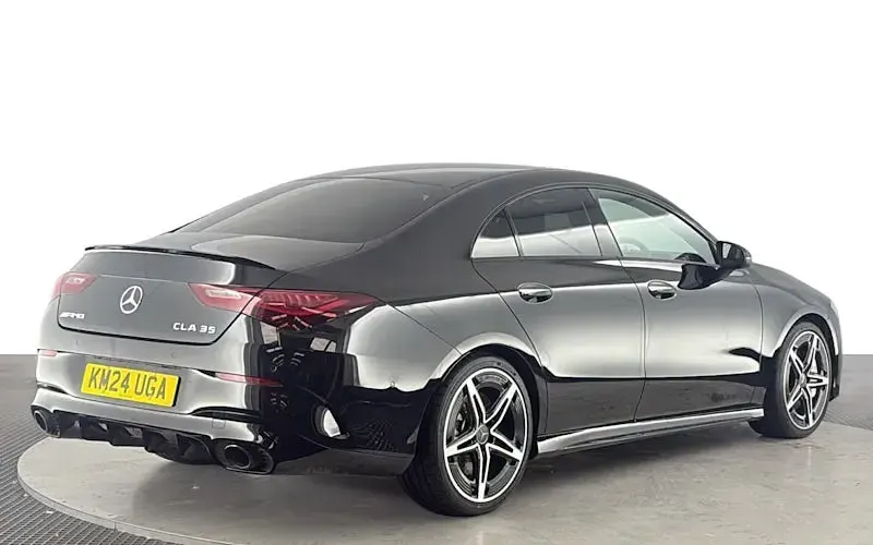 Used Mercedes CLA35 AMG Premium 320 HP (235 kW) 2024 Black Coupe