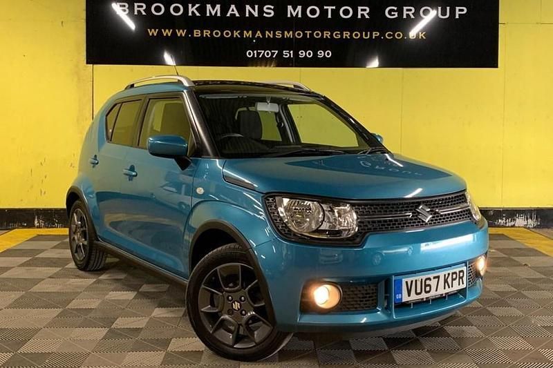 Blue/black Used 2017 Suzuki Ignis SZ-T Hatchback | £7,995 (Fair price) - Image 1/1